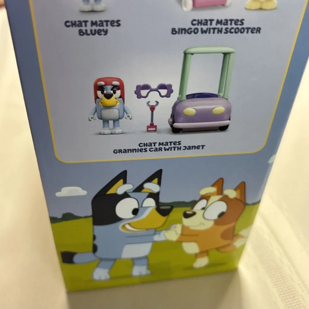 Bluey Chat Mates Bingo Talking Figure 10 Phrases Interactive Moose Toys New